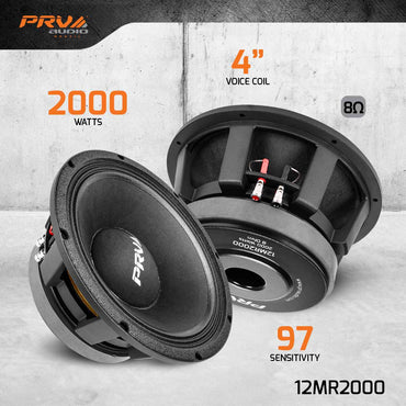 12MR2000 | 12" MIDRANGE LOUDSPEAKER